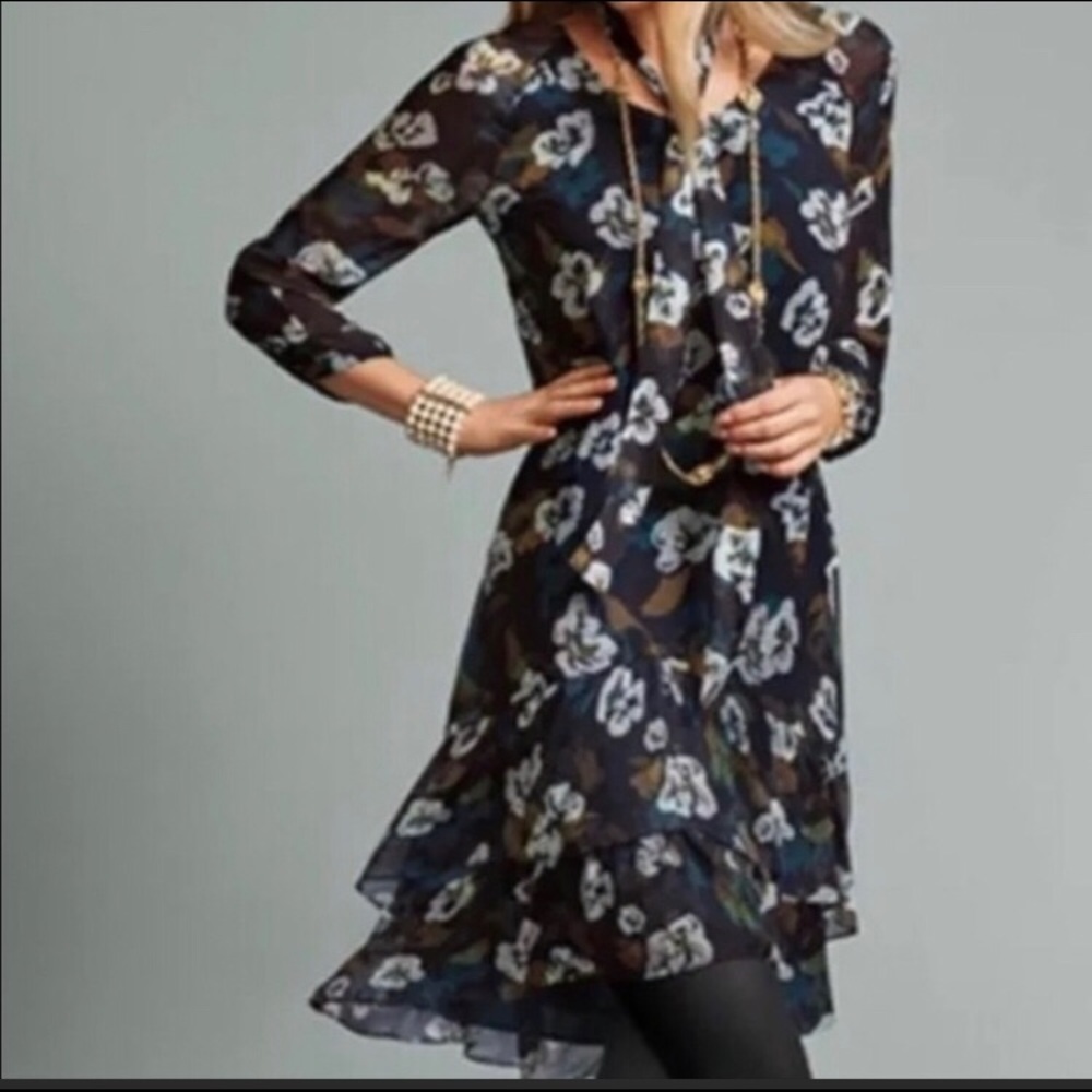 Cabi lot 3460 polyester dress